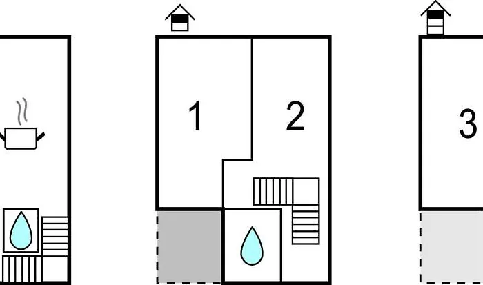 Vakantiehuis Cozy In With Kitchen